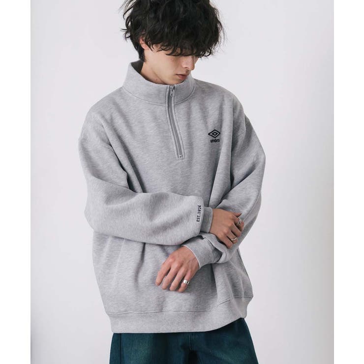 UMBRO ハーフジップスウェット 裏起毛 | Rocky Monroe | 詳細画像11 