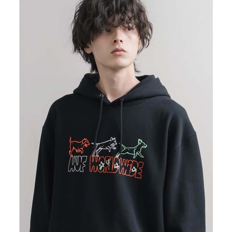 HUF プルオーバーパーカー 裏起毛 | Rocky Monroe | 詳細画像4 