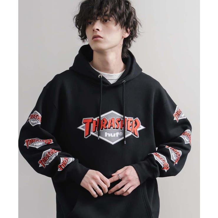 HUF プルオーバーパーカー 裏起毛 | Rocky Monroe | 詳細画像5 