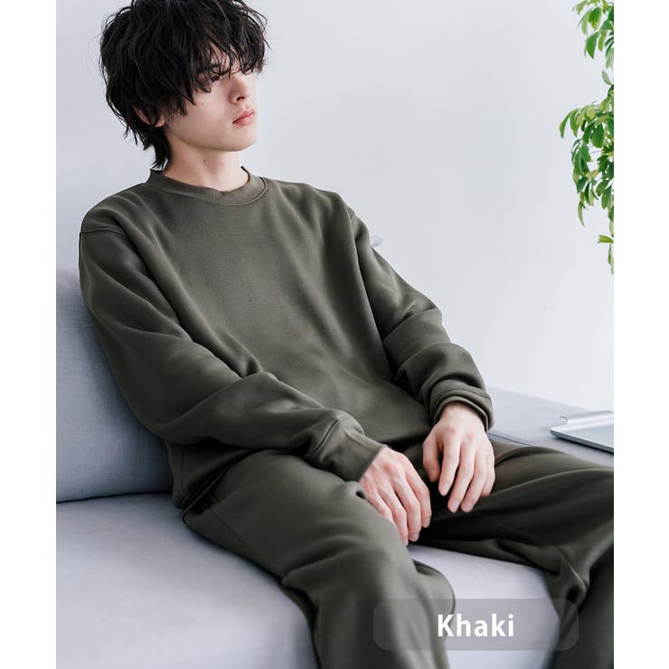 カーキ | セットアップ 裏起毛 スウェット | Rocky Monroe