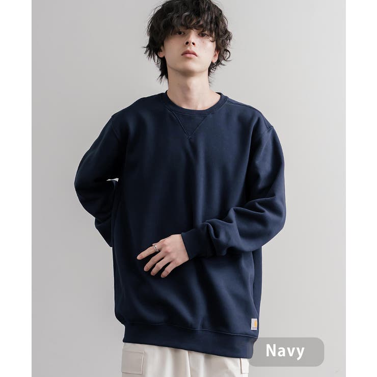 ネイビー | Carhartt トレーナー 裏起毛 | Rocky Monroe