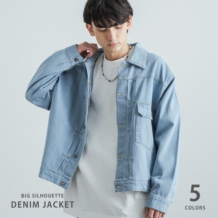 デニムジャケット メンズ レディース[品番：OE000006348]｜Rocky