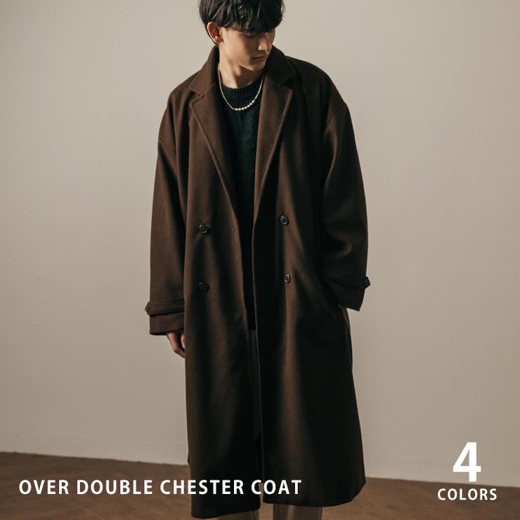 チェスターコート ロングコート オーバーサイズ[品番：OE000006908]｜Rocky Monroe（ロッキーモンロー）のメンズ ファッション通販｜SHOPLIST（ショップリスト）