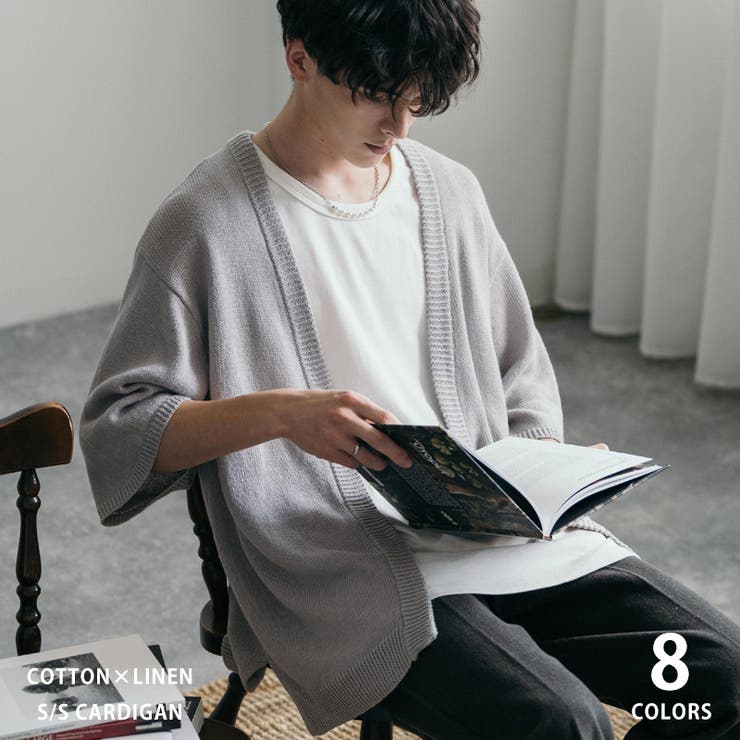 YohjiYamamoto＋Noir 半袖　変形　カーディガン　M グレー　綿 半袖ピチカーディガン – WEGO ONLINE STORE