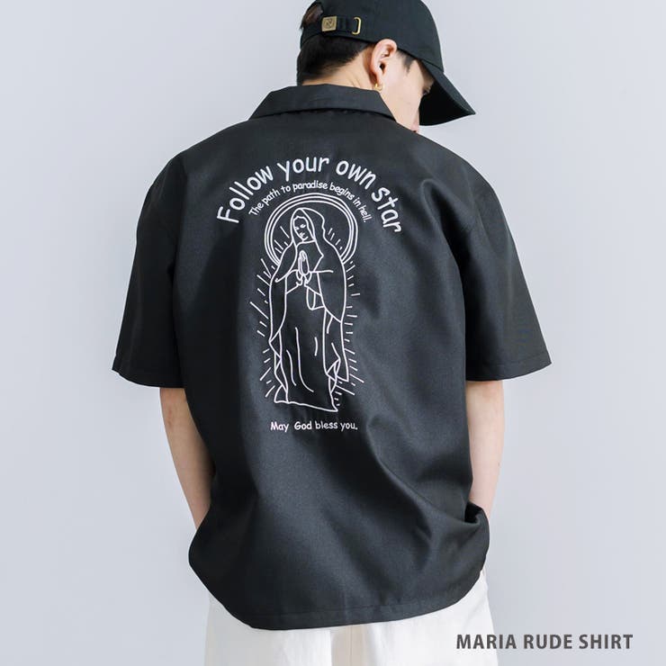 Kenny Lovie 半袖シャツ Abrick刺繍　60s Kenny Lovie 半袖シャツ Abrick刺繍 60s