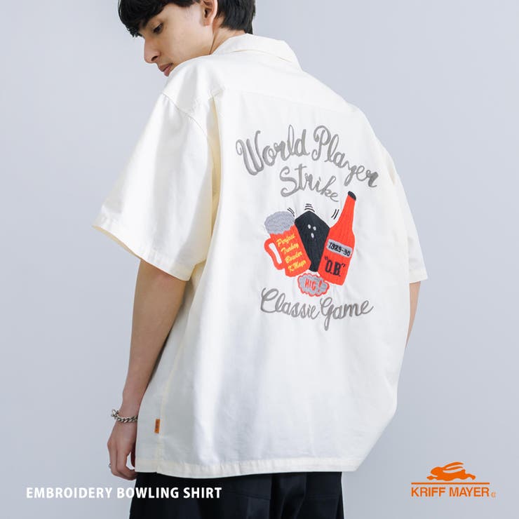 希少 1点物 半袖シャツ ロック ウルフ 狼 ボーリングシャツ 3XL