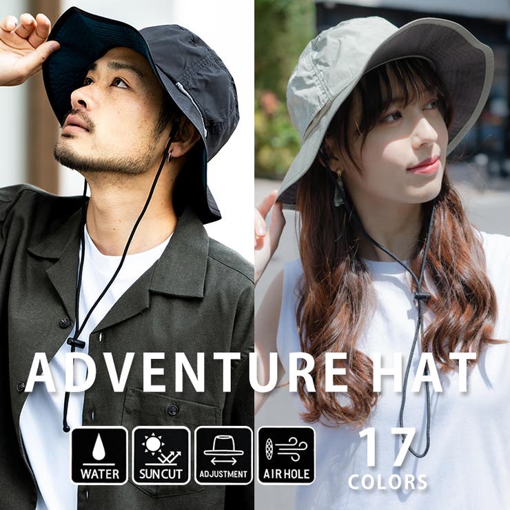防水バケットハット ブラック 未使用 25SS 新作】UNISEX デニムバケットハット インディゴ