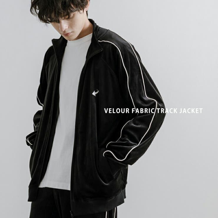 トラックジャケット ベロア ストレッチ[品番：OE000007653]｜Rocky  Monroe（ロッキーモンロー）のメンズファッション通販｜SHOPLIST（ショップリスト）