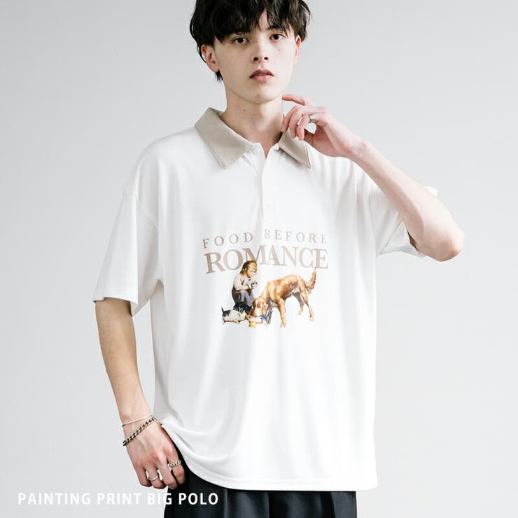 絶対一番安い ポロシャツ Monroe プリント[品番：OE000008119]｜Rocky 半袖 トップス