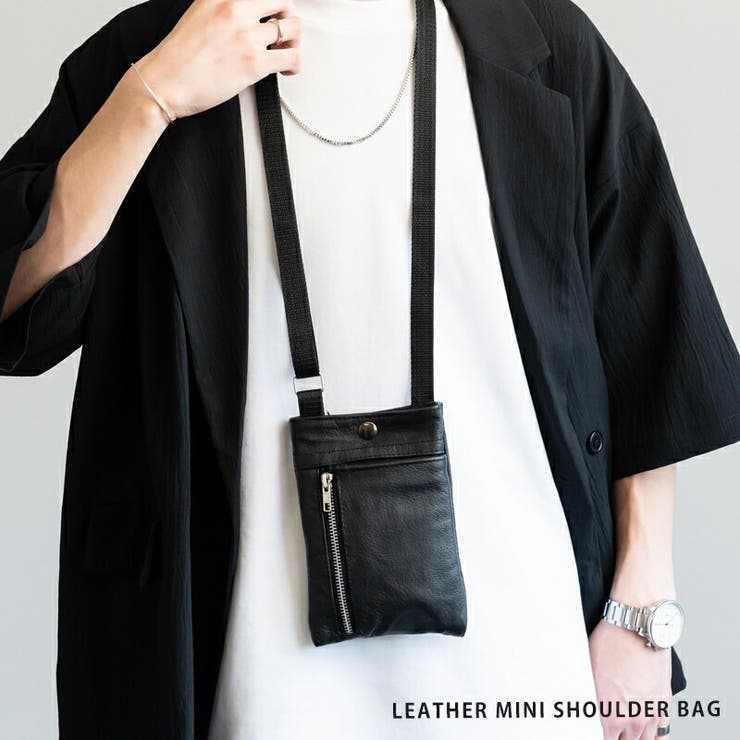 ショルダーバッグ 縦型 レザー[品番：OE000008128]｜Rocky Monroe