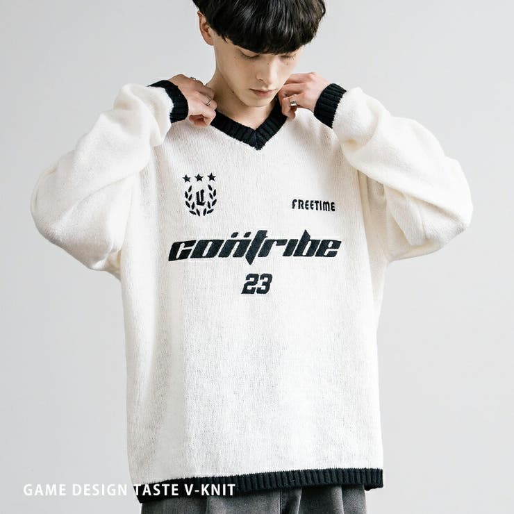ニット セーター Vネック[品番：OE000008314]｜Rocky  Monroe（ロッキーモンロー）のメンズファッション通販｜SHOPLIST（ショップリスト）