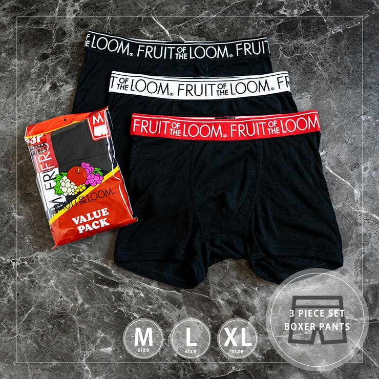 ボクサーパンツ アンダーウェア 3Pセット[品番：OE000008468]｜Rocky