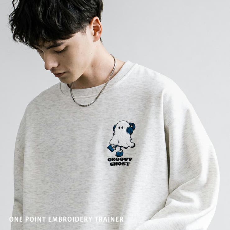 トレーナー スウェット サガラ刺繍[品番：OE000008506]｜Rocky