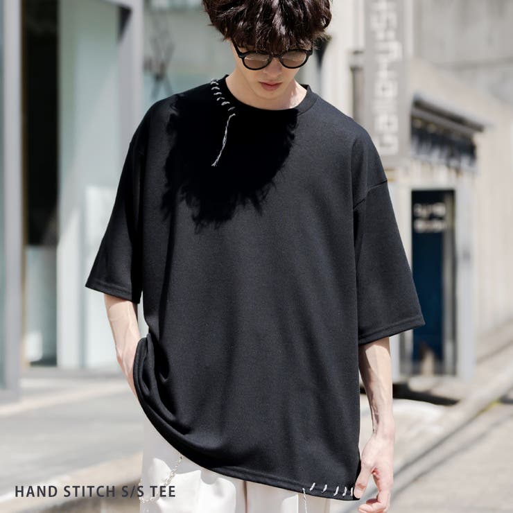 カットソー 半袖 ハンドステッチ | Rocky Monroe | 詳細画像1 