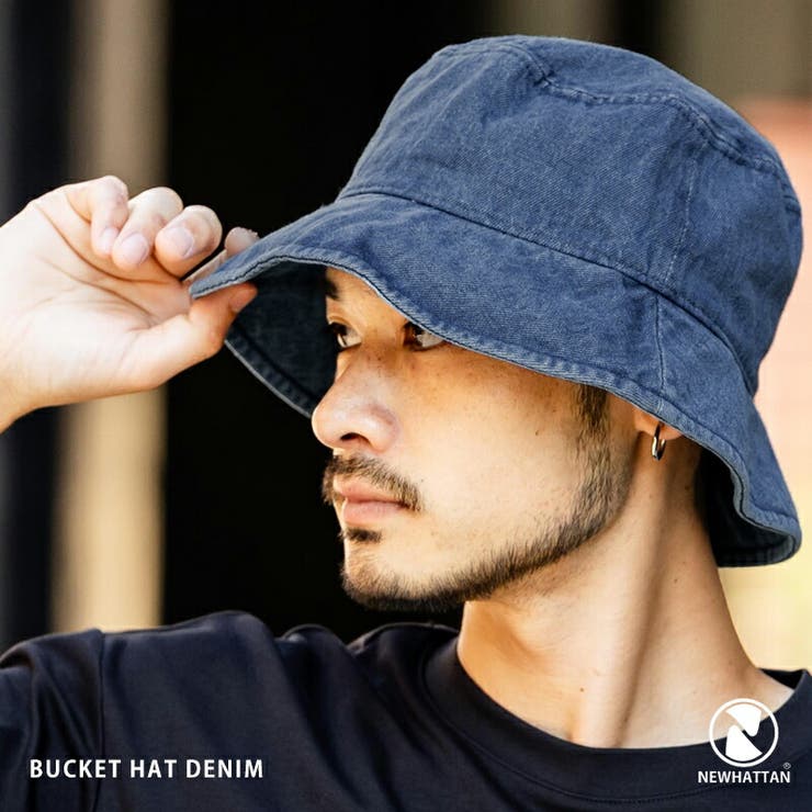 NEWHATTAN バケットハット デニム | Rocky Monroe | 詳細画像1 