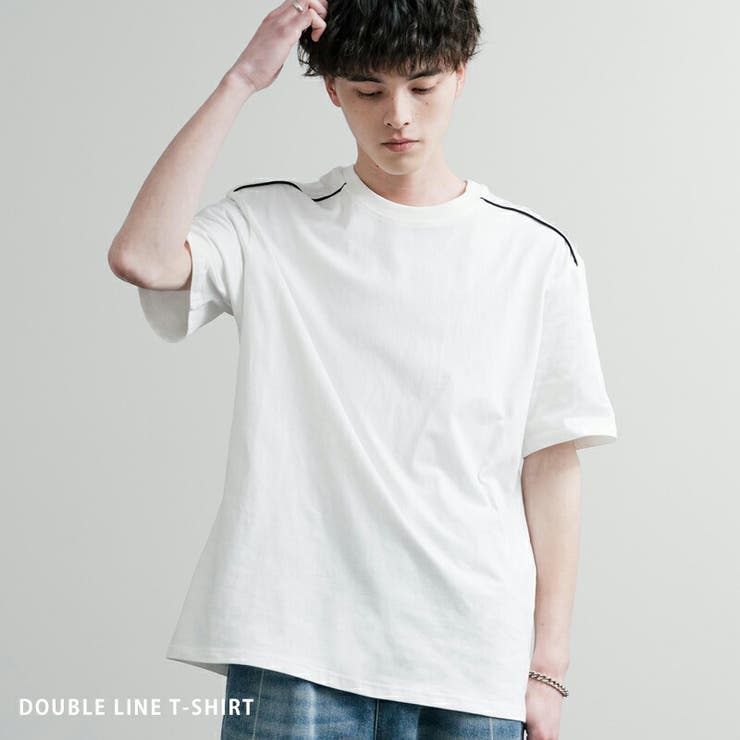 Tシャツ 半袖 ライン | Rocky Monroe | 詳細画像1 