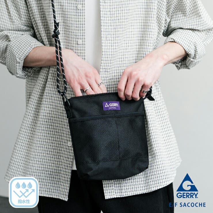 美品】*YANCO* zip musette／GL サコッシュショルダーバッグ GERRY