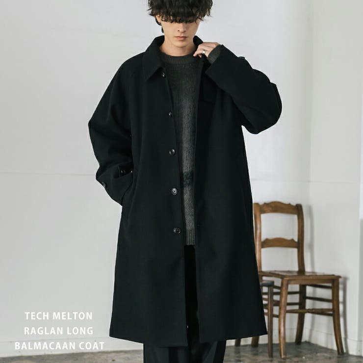 ステンカラーロングコート 2Way チンストラップ | Rocky Monroe | 詳細画像1 