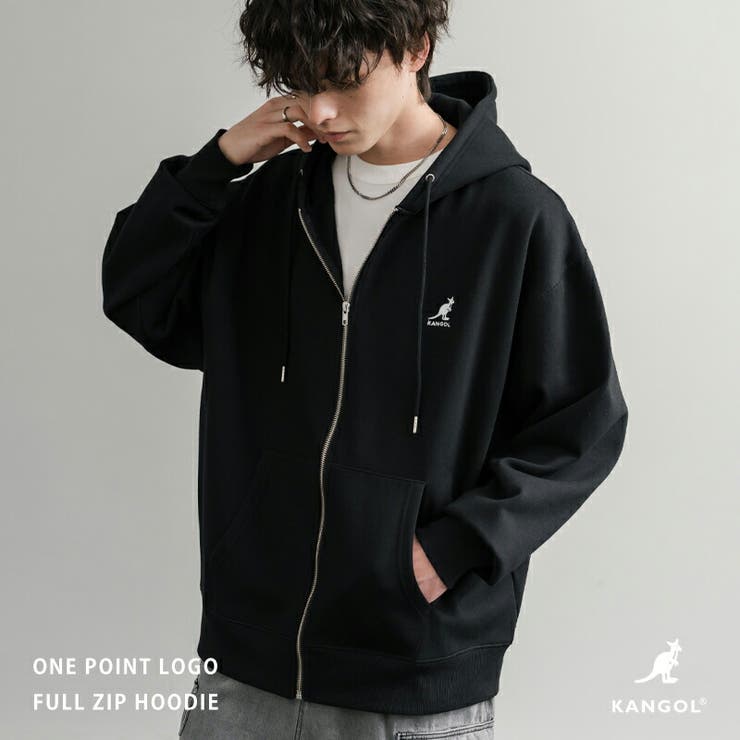 KANGOL フルジップパーカー 裏起毛 | Rocky Monroe | 詳細画像1