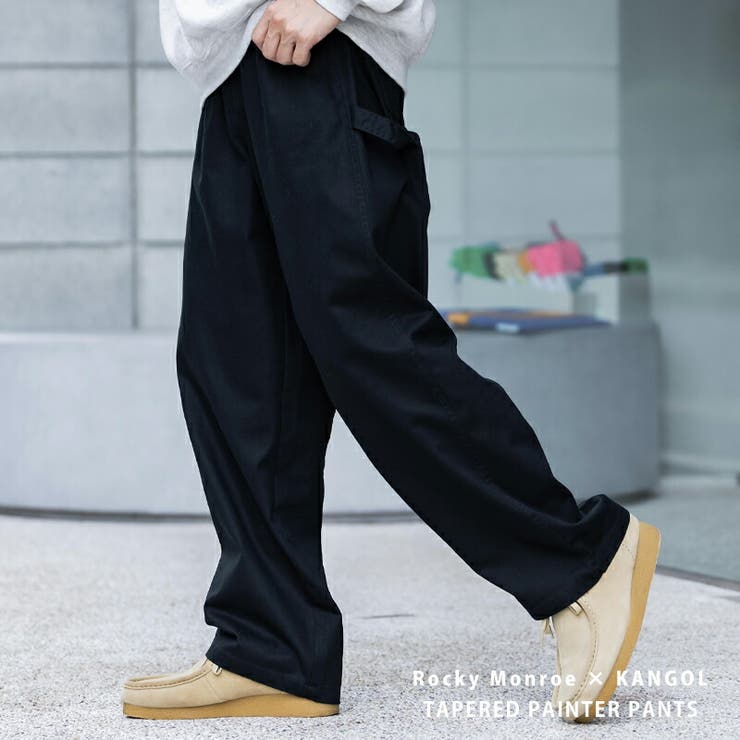KANGOL ペインターパンツ ワイドデニム | Rocky Monroe | 詳細画像1 