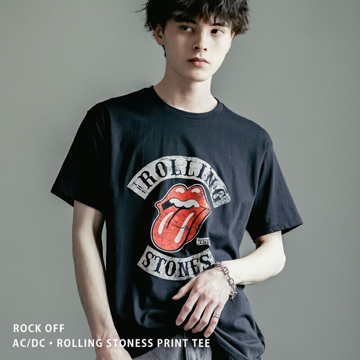 ザ・ローリング・ストーンズ AC/DC Tシャツ 2003(男物でMサイズ) GTS1976 “ROLLING STONES × AC/DC GERMANY 2003” Tシャツ Blood