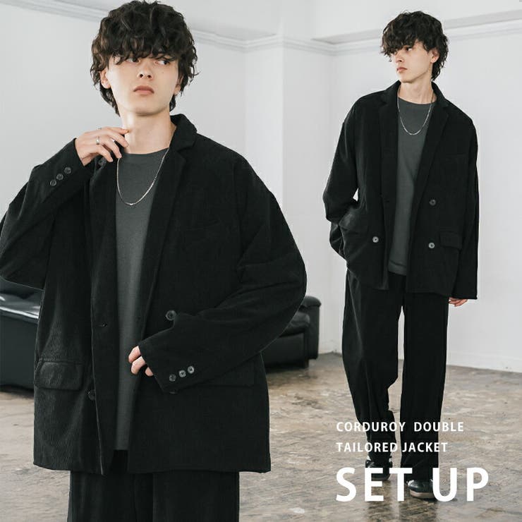 セットアップ コーデュロイ 中太コール[品番：OE000009008]｜Rocky