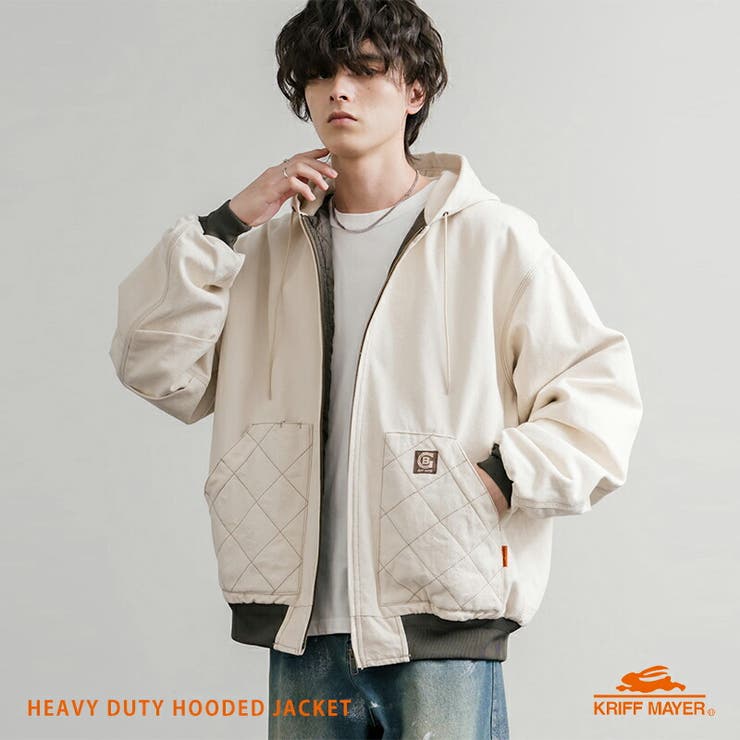 フードジャケット フルジップ ブルゾン | Rocky Monroe | 詳細画像1 