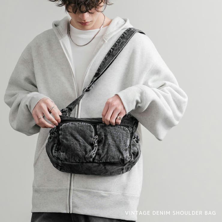 ショルダーバッグ ヴィンテージ デニム | Rocky Monroe | 詳細画像1 