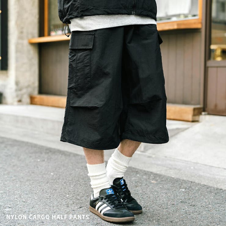 カーゴパンツ ハーフパンツ ナイロン | Rocky Monroe | 詳細画像1 