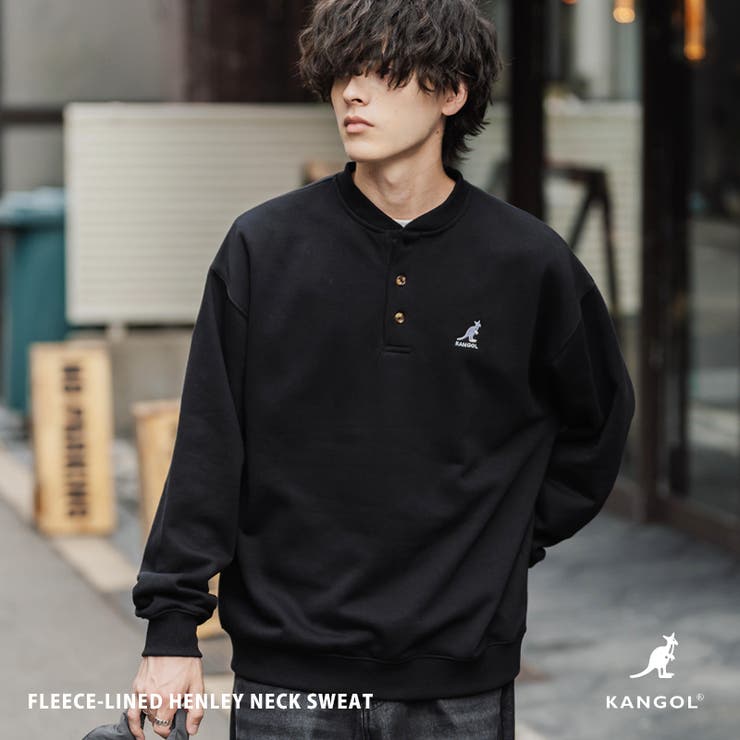 KANGOL スウェット ヘンリーネック | Rocky Monroe | 詳細画像1 
