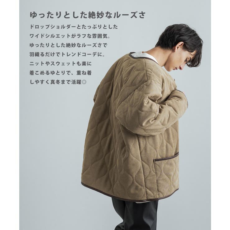 キルティングジャケット ライナーコート メンズ 品番 Oe Rocky Monroe ロッキーモンロー のメンズ ファッション通販 Shoplist ショップリスト