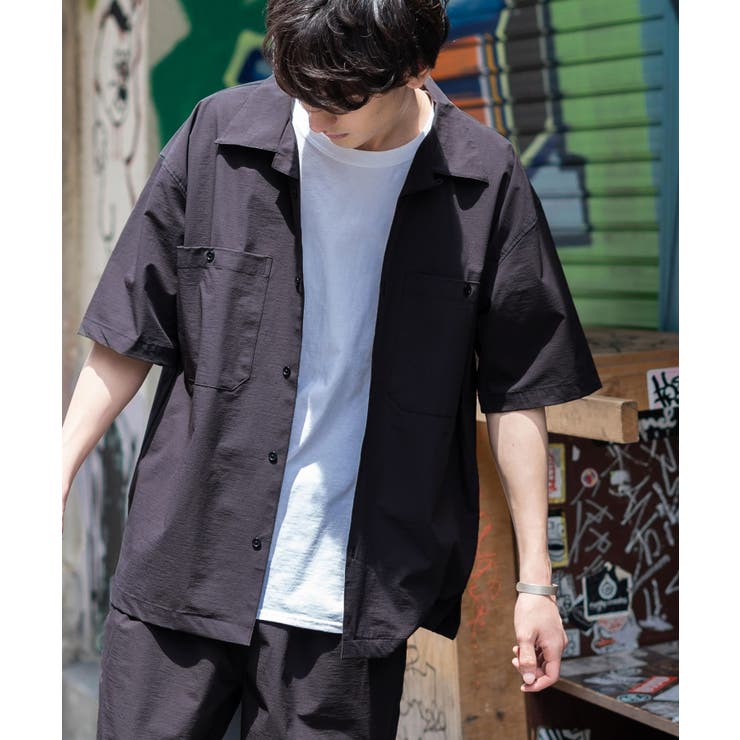 Liberta ジャケット シャツ バッグ セット セットアップ シャツジャケット サコッシュバッグ[品番：OE000006115