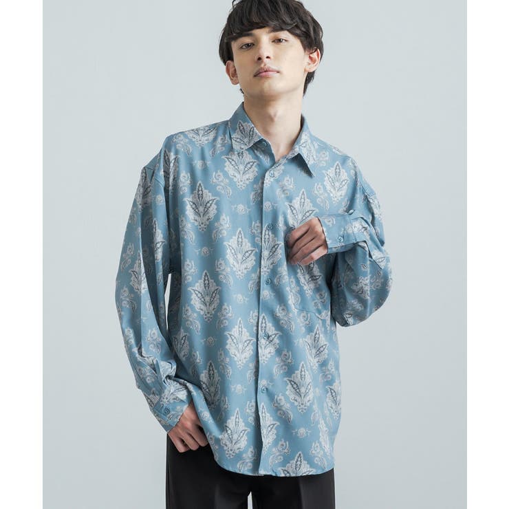 最適な価格 総柄シャツ Monroe メンズ[品番：OE000006361]｜Rocky 長袖 トップス