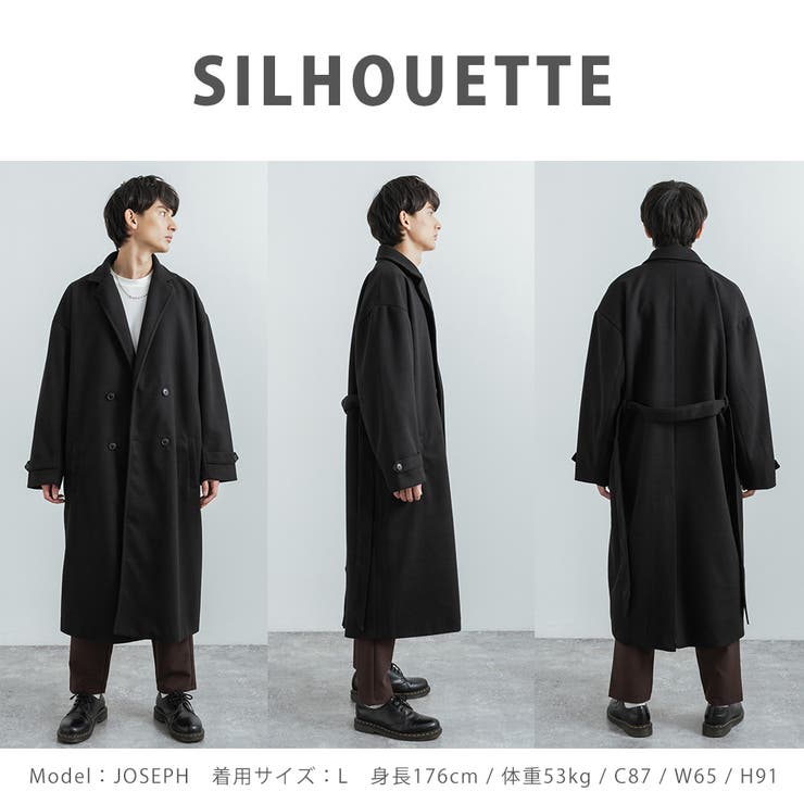 チェスターコート ロングコート オーバーサイズ[品番