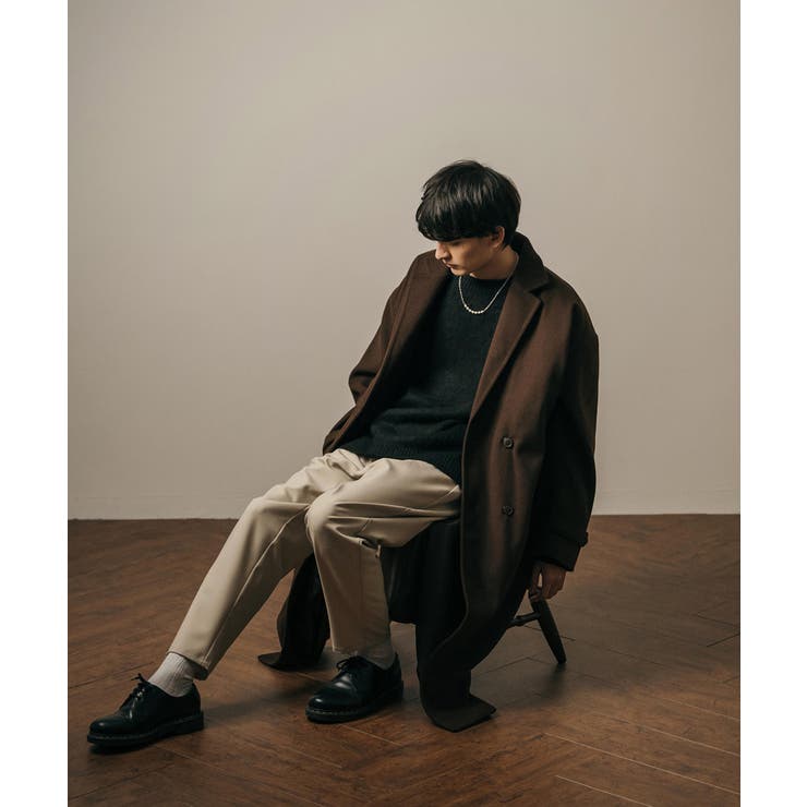 ルエレ Louere Louere ウエストシェイプフレアチェスターコート