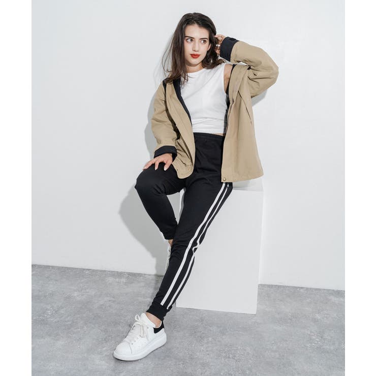 ジョガーパンツ サイドライン トラックパンツ | Rocky Monroe | 詳細画像50 