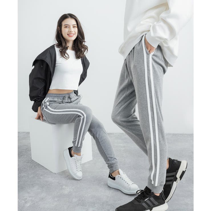 ジョガーパンツ サイドライン トラックパンツ | Rocky Monroe | 詳細画像80 