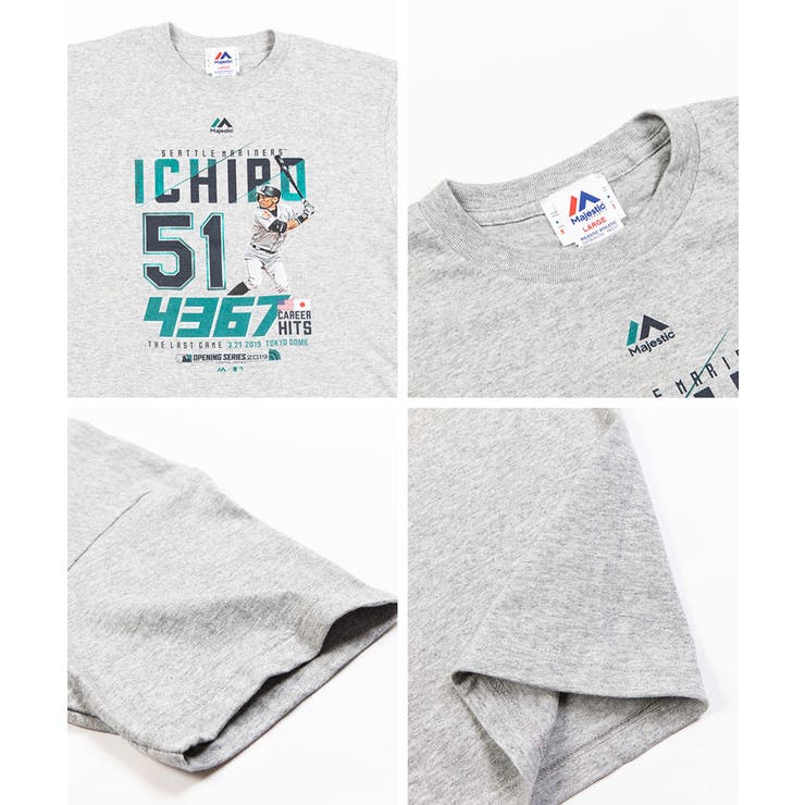 イチロー引退記念 鈴木一朗 半袖tシャツ 品番 Oe Rocky Monroe ロッキーモンロー のメンズファッション 通販 Shoplist ショップリスト