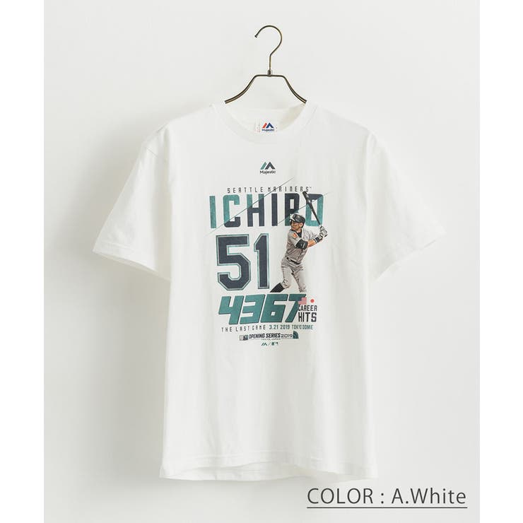 イチロー引退記念 鈴木一朗 半袖tシャツ 品番 Oe Rocky Monroe ロッキーモンロー のメンズファッション 通販 Shoplist ショップリスト