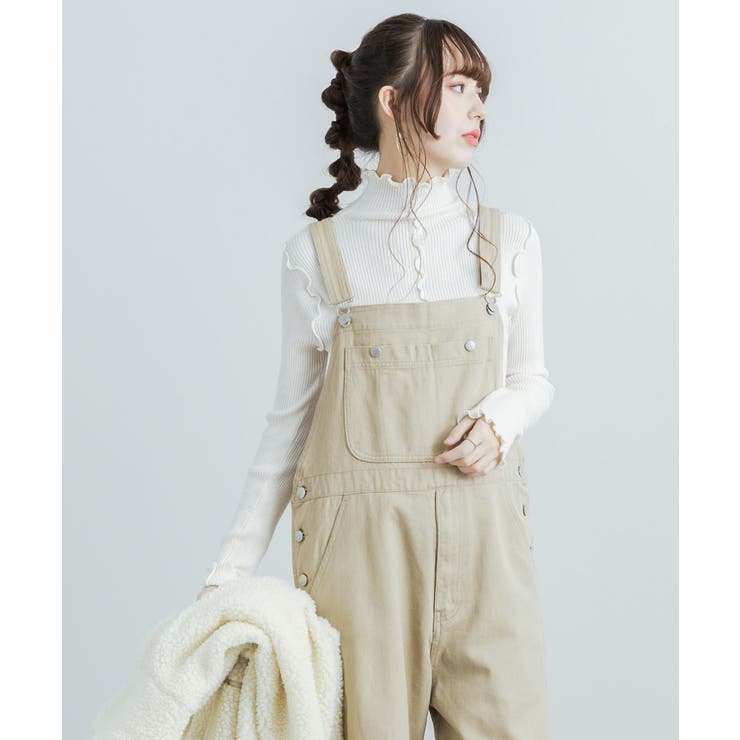 サロペット レディース 白[品番：OE000006377]｜Rocky Monroe【woman