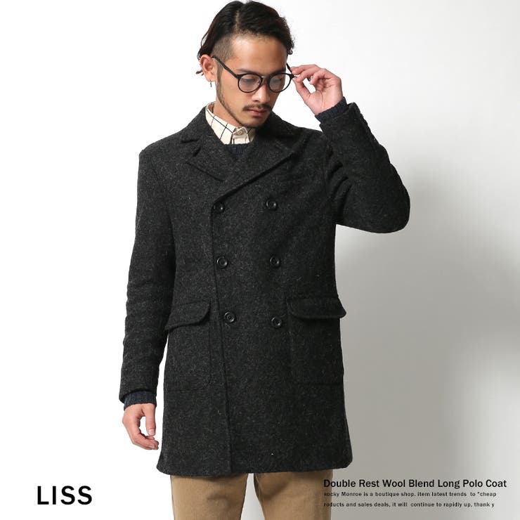 Cantarelli カンタレッリ カシミヤ混 カーコート ポロコート Cantarelli カンタレッリ カシミヤ混 カーコート ポロコート