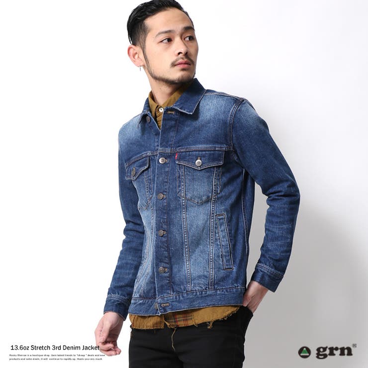 デニムジャケット Gジャン メンズ[品番：OE000004022]｜Rocky