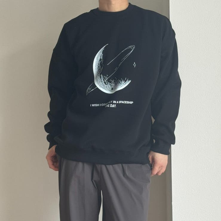 メンズ オーバーサイズ トレーナー ダンボールニット スウェット 春服 長袖 | Rodic【MENS】 | 詳細画像19 