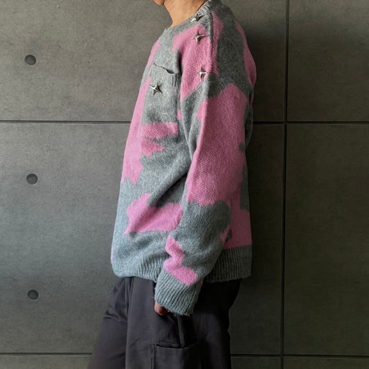 モヘアタッチ ニット セーター オーバーサイズ  メンズ[品番：RDCM0004083]｜Rodic【MENS】（ロディック）のメンズファッション通販｜SHOPLIST（ショップリスト）