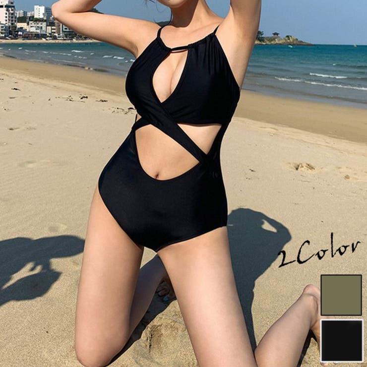 水着  レディース ワンピース オープン体型カバー 夏服 | Rodic | 詳細画像1 