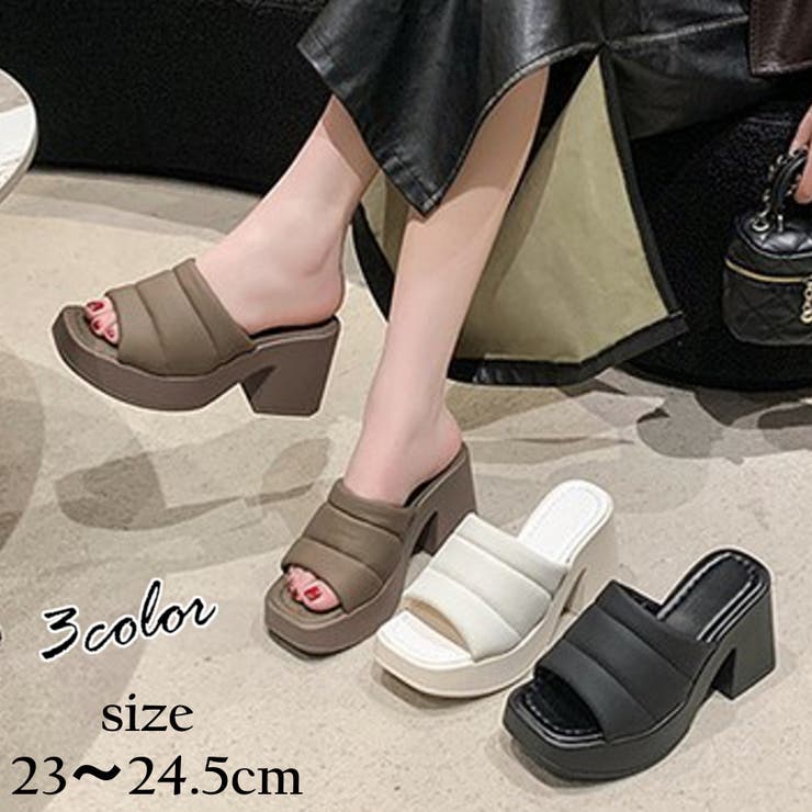 レディース 厚底 パデットサンダル 厚底 サンダル | Rodic | 詳細画像1 