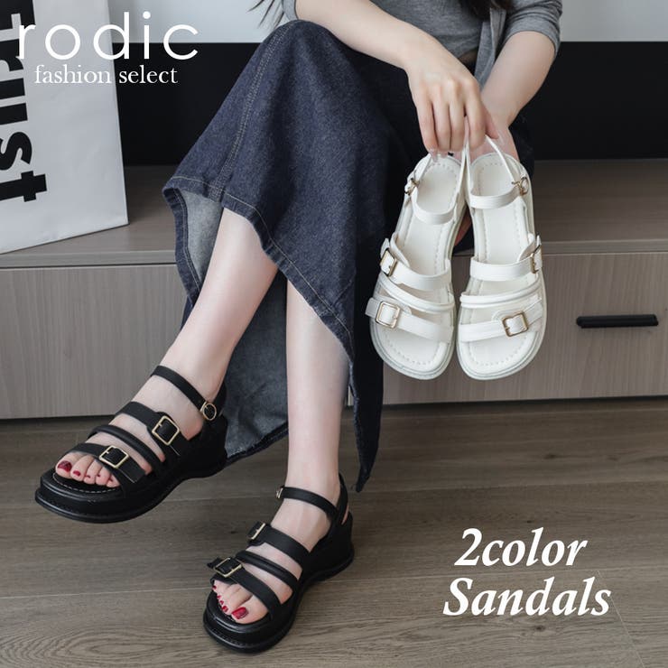 レディース サンダル グラディエーター 厚底 | Rodic | 詳細画像1 