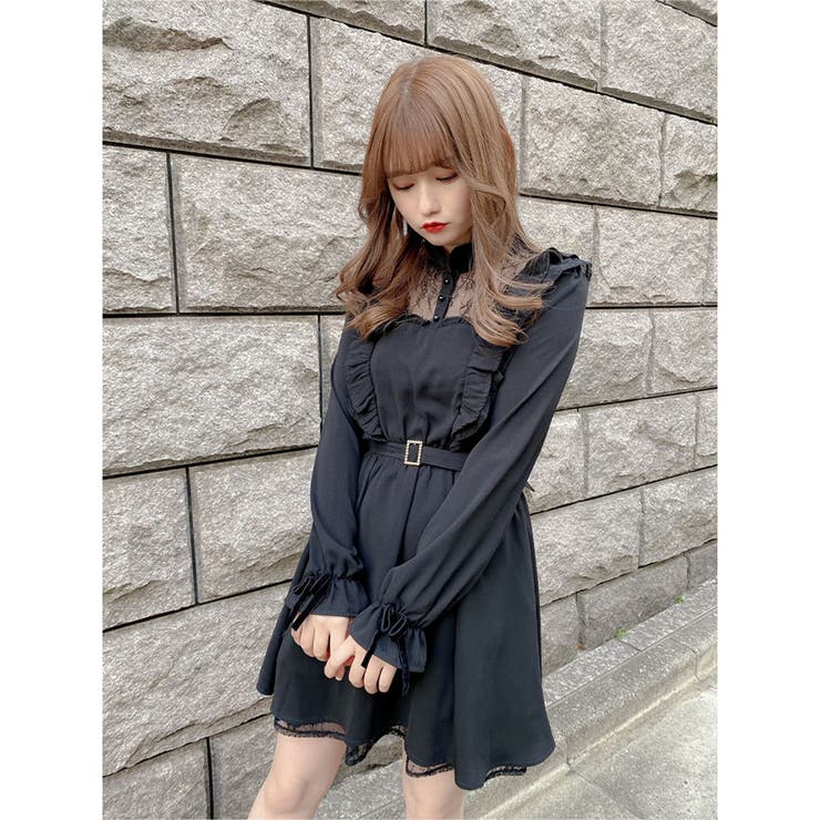 パールベルトフリルワンピース 品番 Rjtw Rojita ロジータ のレディースファッション通販 Shoplist ショップリスト