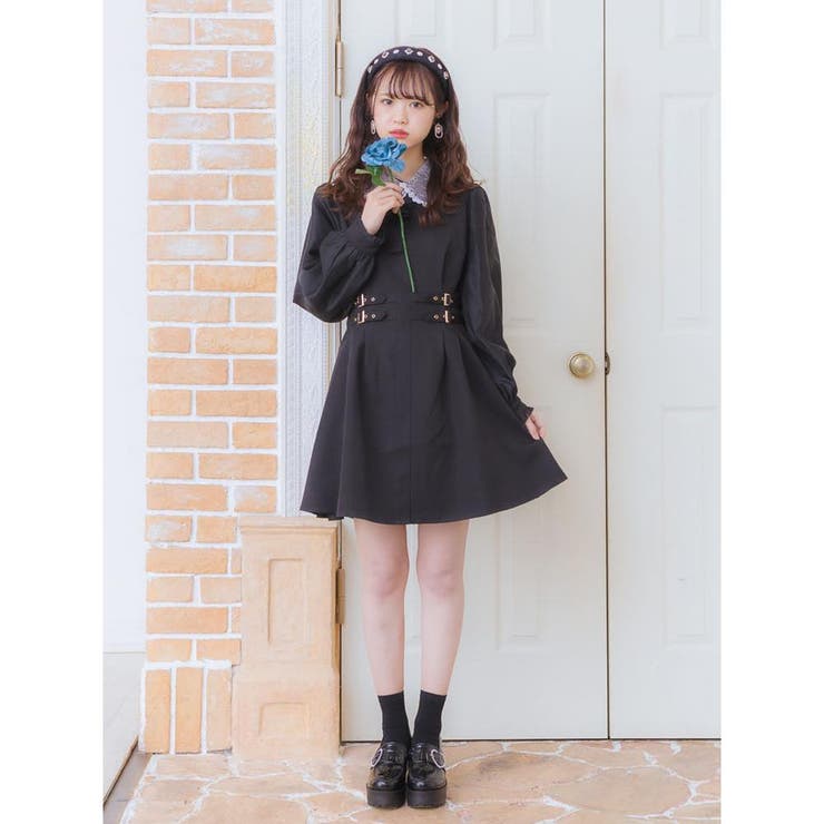 ボリュームスリーブワンピース[品番：RJTW0000802]｜ROJITA