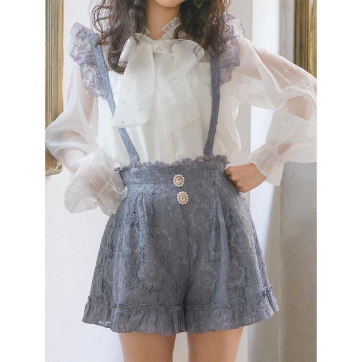 新品✴︎マシュマロフリルドットキルティングショートパンツ 週末限定価格マシュマロフリルドットキルティングショートパンツ